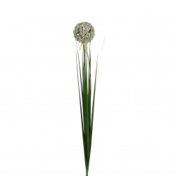 Tige Allium Blanc Pvc H80 -...