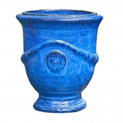 Vase Sur Pied Costa Bleu En...