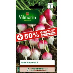 VILMORIN +50% GRATUIT-RADIS...