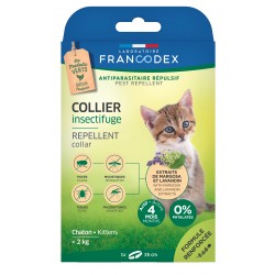 Collier insectifuge chaton