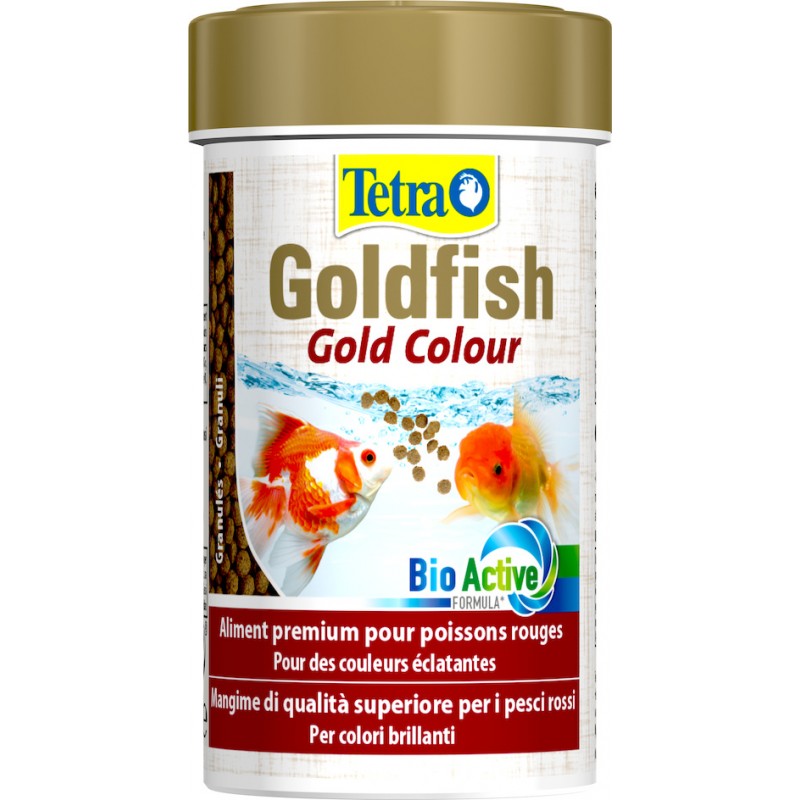 Tetra Goldfish Gold Colour granulés pour poissons rouges