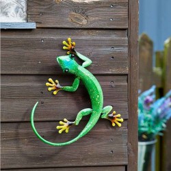 Déco murale Gecko vert...