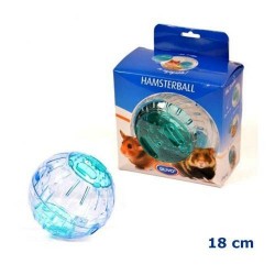 Hamsterball 18CM bleu DUVOPLUS