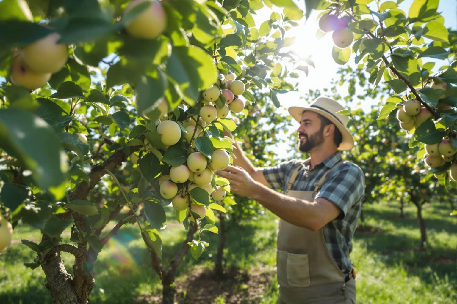 Optimisez vos pommes sucrées en été avec ces deux gestes simples au verger